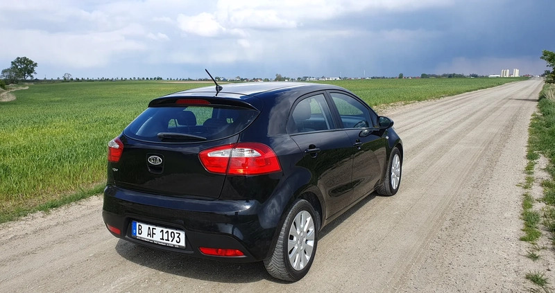 Kia Rio cena 23999 przebieg: 149850, rok produkcji 2012 z Trzciel małe 466